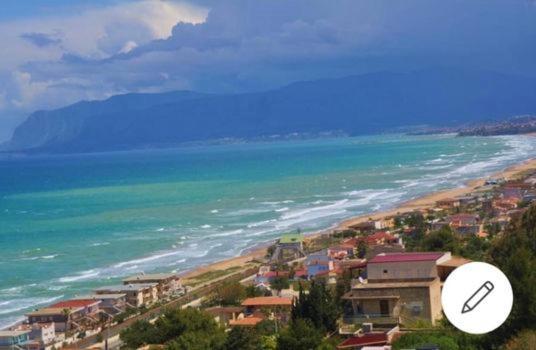 Vila Casa L'Eco Del Mare Alcamo Marina Exteriér fotografie