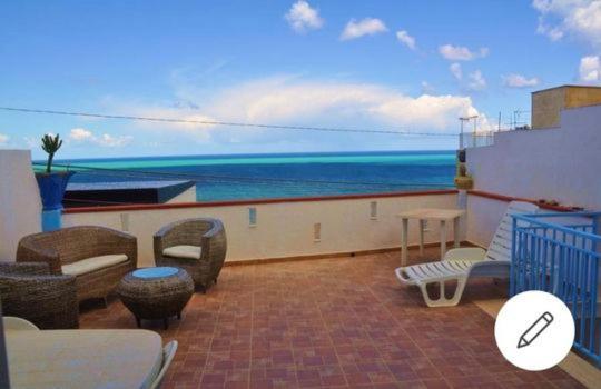 Vila Casa L'Eco Del Mare Alcamo Marina Exteriér fotografie